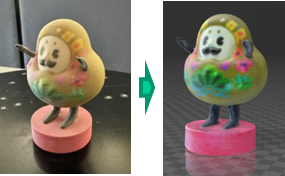 複雑形状の3Dスキャン